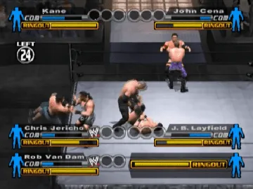 WWE SmackDown! vs. Raw screen shot game playing